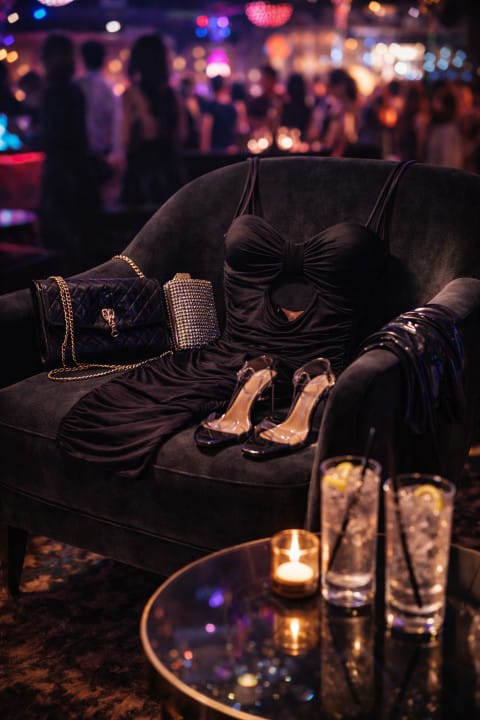 Dresscode in een swingersclub met stijlvolle clubwear